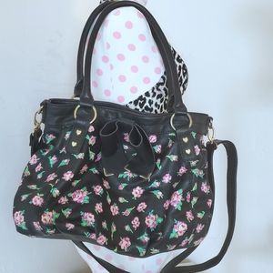 Betsey Johnson Flower Bow Purse